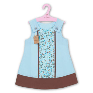 New Zealand Made Dress - Blue Paisley